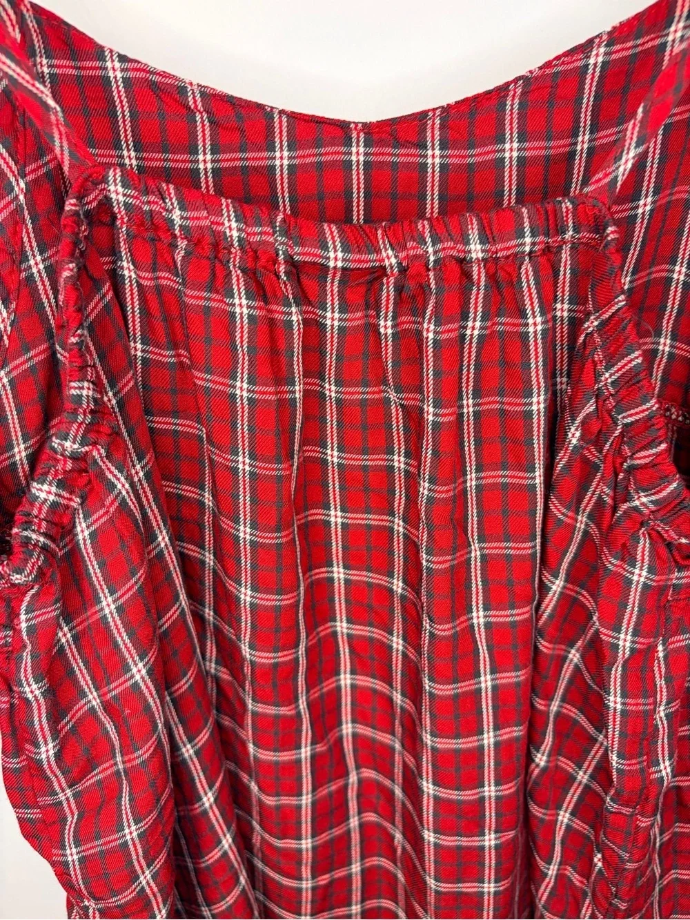 *Worn Once* Carter’s Girls Red and Black 2-Piece Plaid Dress Set, Size 14